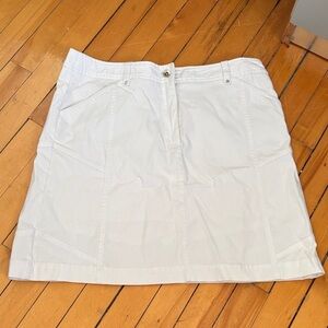 🎉4/30$🎉 Inspire Crisp White Mini Skirt